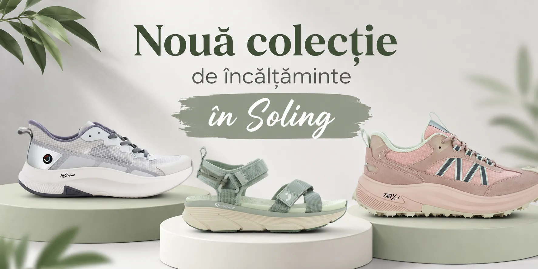 Новая коллекция повседневной обуви в SOLING