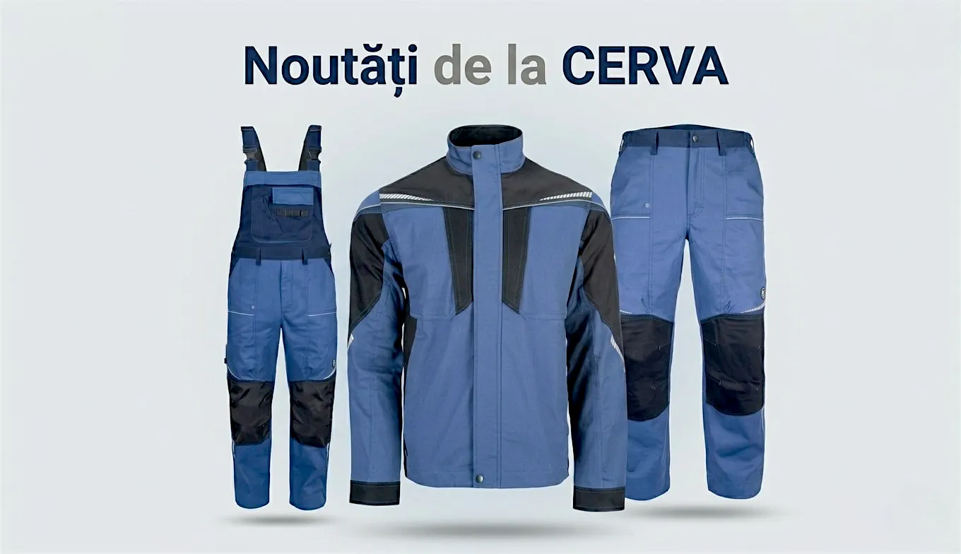 Новая серия спецодежды STIRLING STRETCH от CERVA