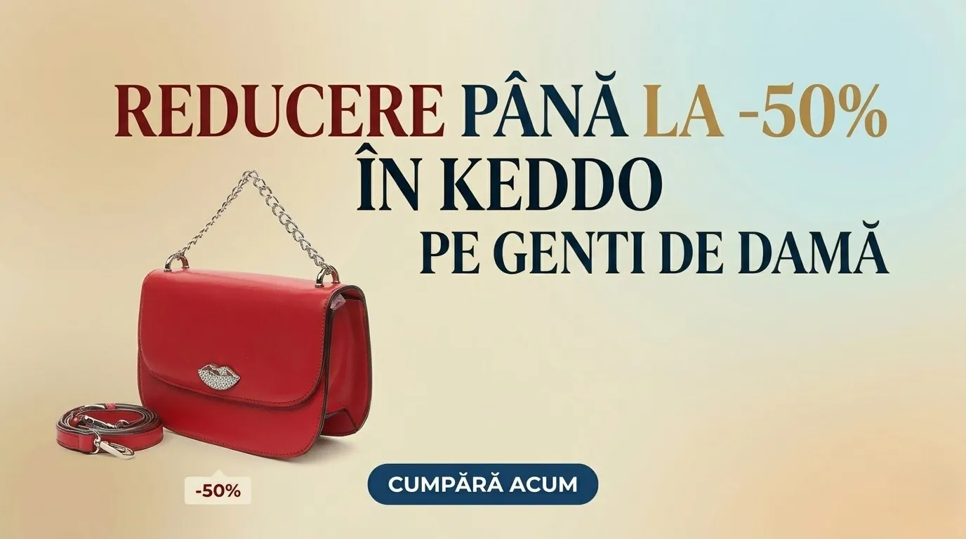 Reduceri de până la 50% la gențile de damă în KEDDO Reduceri de până la 50% la gențile de damă în KEDDO