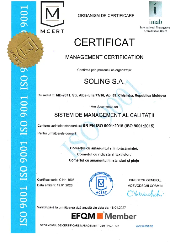 Standard ISO 9001 Standard ISO 9001
