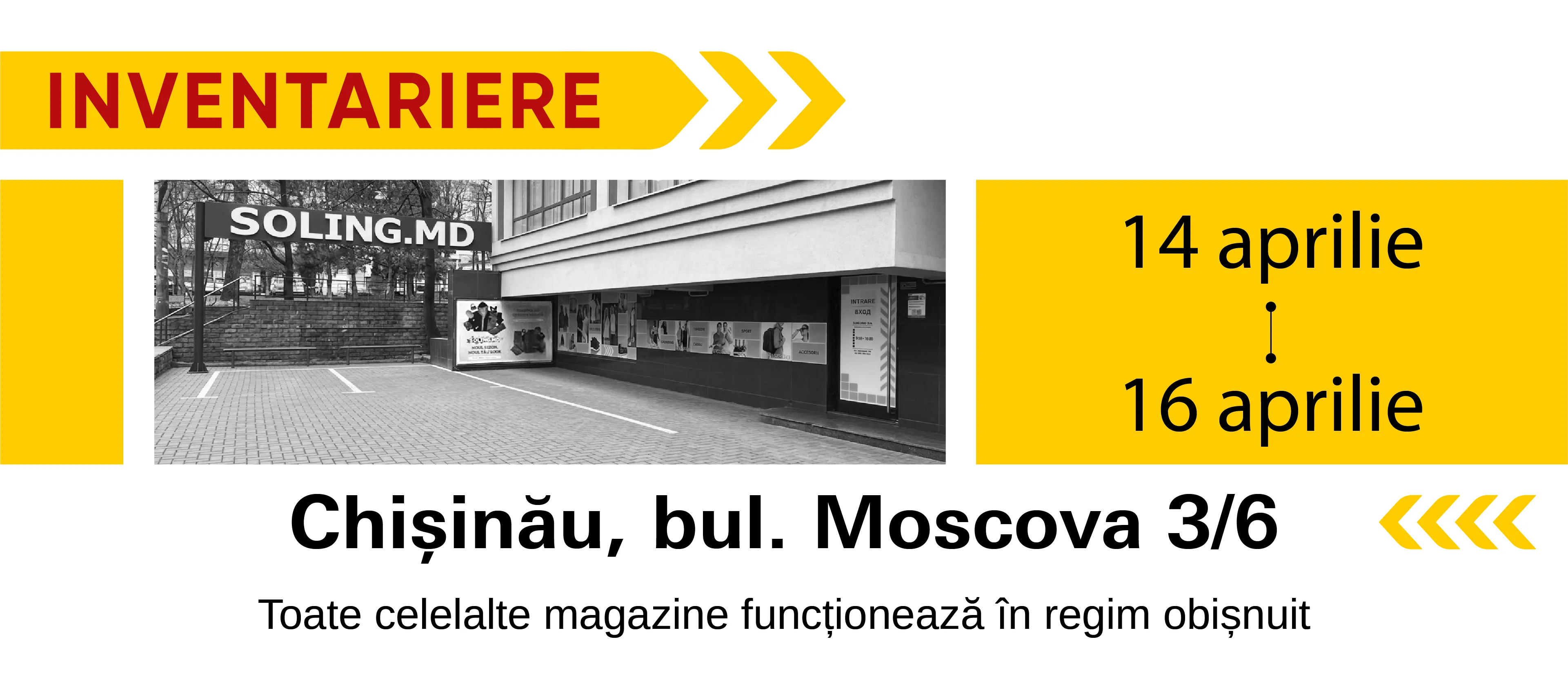Inventariere la filiala Rîșcani!