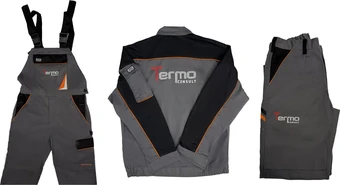 Termoaplicație pe echipament de lucru pentru compania Termo Consult