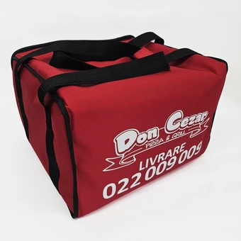 Сумка для доставки — изготовлена на заказ, с нанесением методом термоаппликации