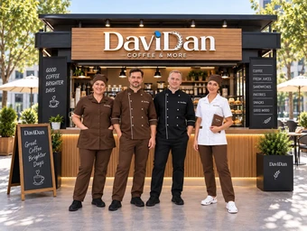 Униформа для сети кофеен DAVIDAN Униформа для сети кофеен DAVIDAN