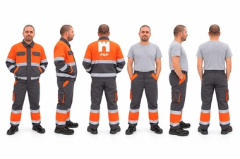 Costum de lucru de înaltă vizibilitate pentru ORANGE TOWER SRL Costum de lucru de înaltă vizibilitate pentru ORANGE TOWER SRL