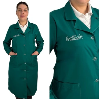 Halat Green Elvitis - confecționare la comandă cu broderie personalizată