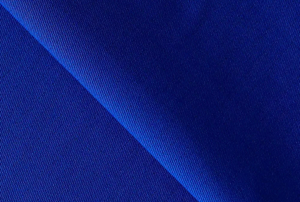 CLEANSTATIC-180 Royal Blue (180 gsm | 65% Polyester, 33% Cotton, 2% AS | Twill 2/1)