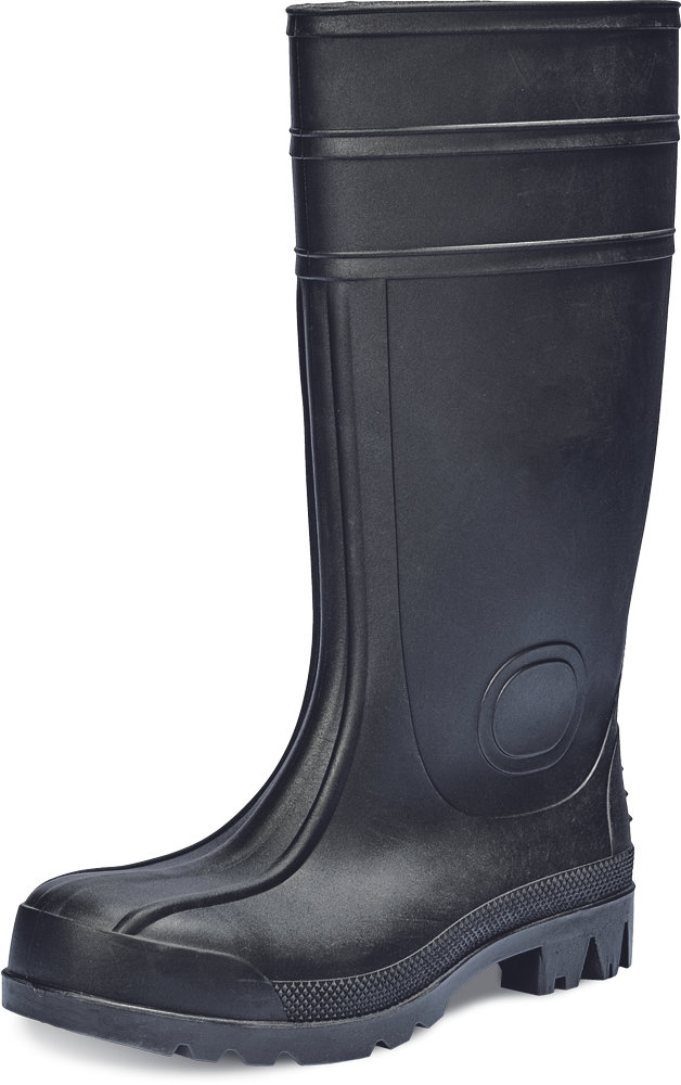 Дождевые высокие сапоги BC SAFETY S5 SRA - чёрный