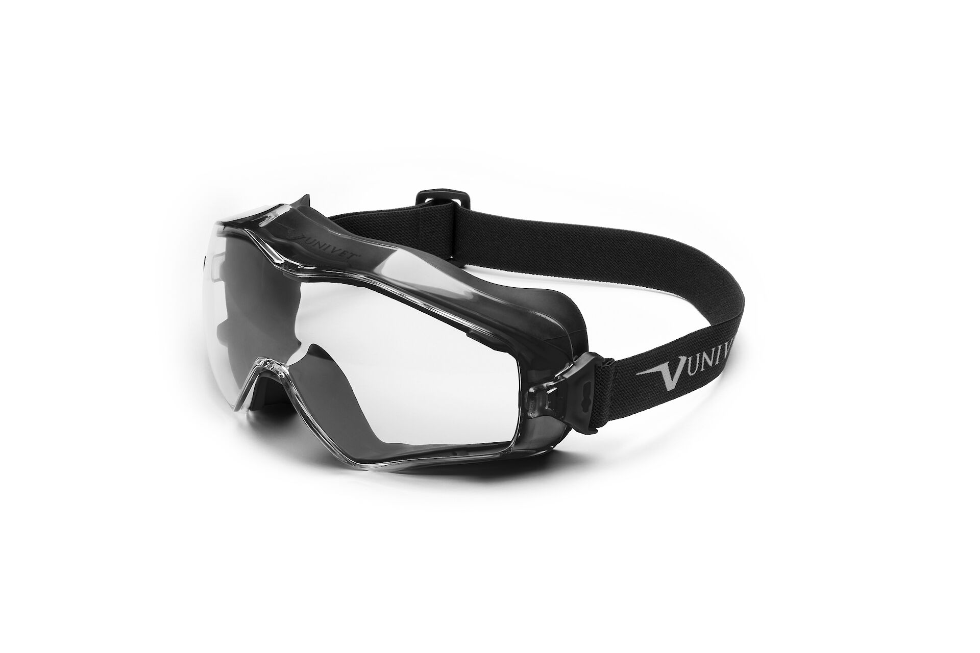 Защитные очки закрытого типа 6X3 - Black Edition - Clear Ultra