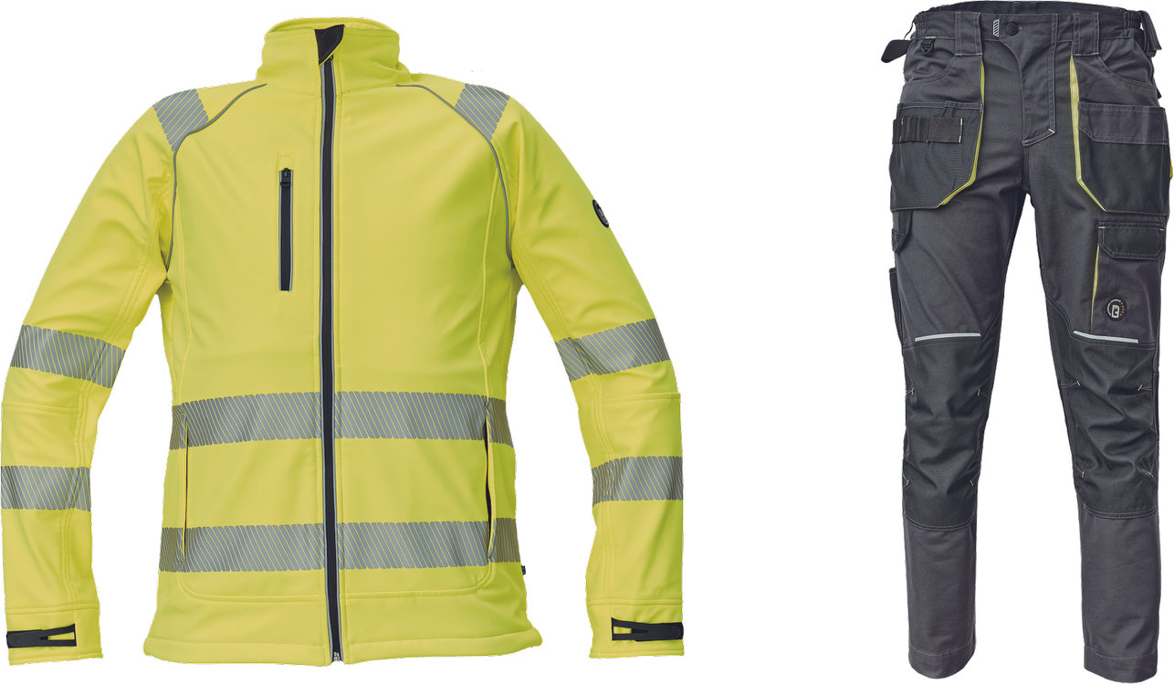 Костюм SHELDON HV softshell Куртка + Штаны