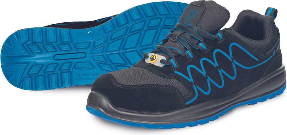 Кроссовки RAVEN SPORTY O1 ESD SR low - черные Кроссовки RAVEN SPORTY O1 ESD SR low - черные