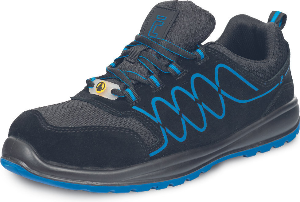Кроссовки RAVEN SPORTY O1 ESD SR low - черные Кроссовки RAVEN SPORTY O1 ESD SR low - черные