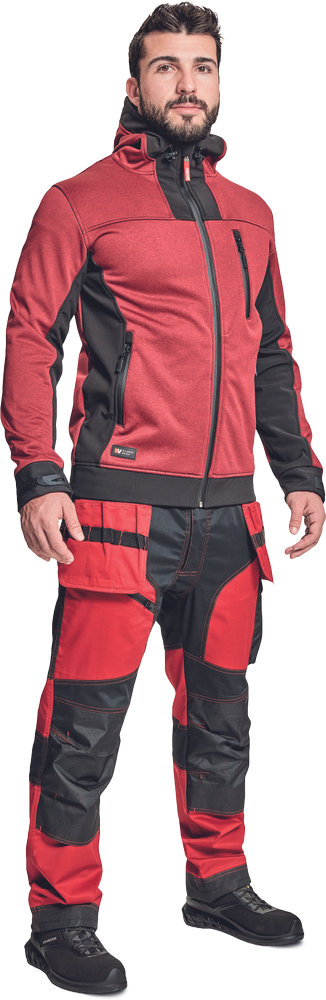 Куртка HUYER SOFTSHELL - красный