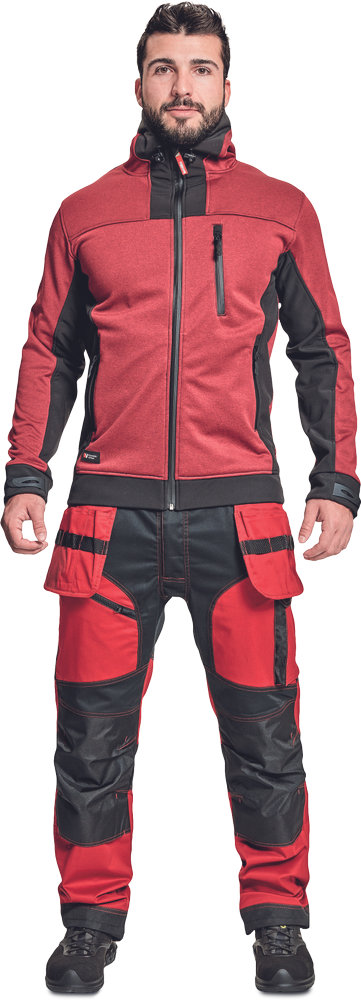 Куртка HUYER SOFTSHELL - красный