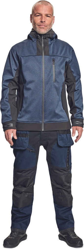 Куртка HUYER SOFTSHELL - темно-синий