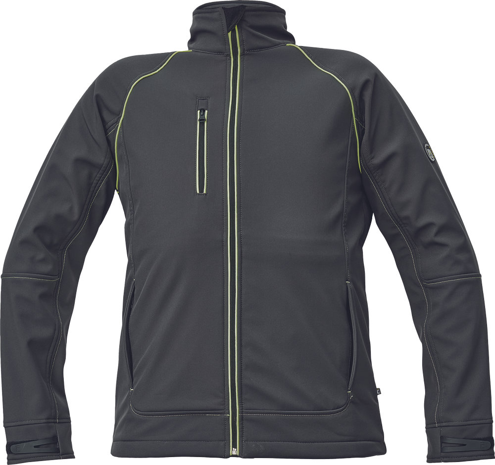 Куртка SHELDON softshell антрацит-желтый Куртка SHELDON softshell антрацит-желтый