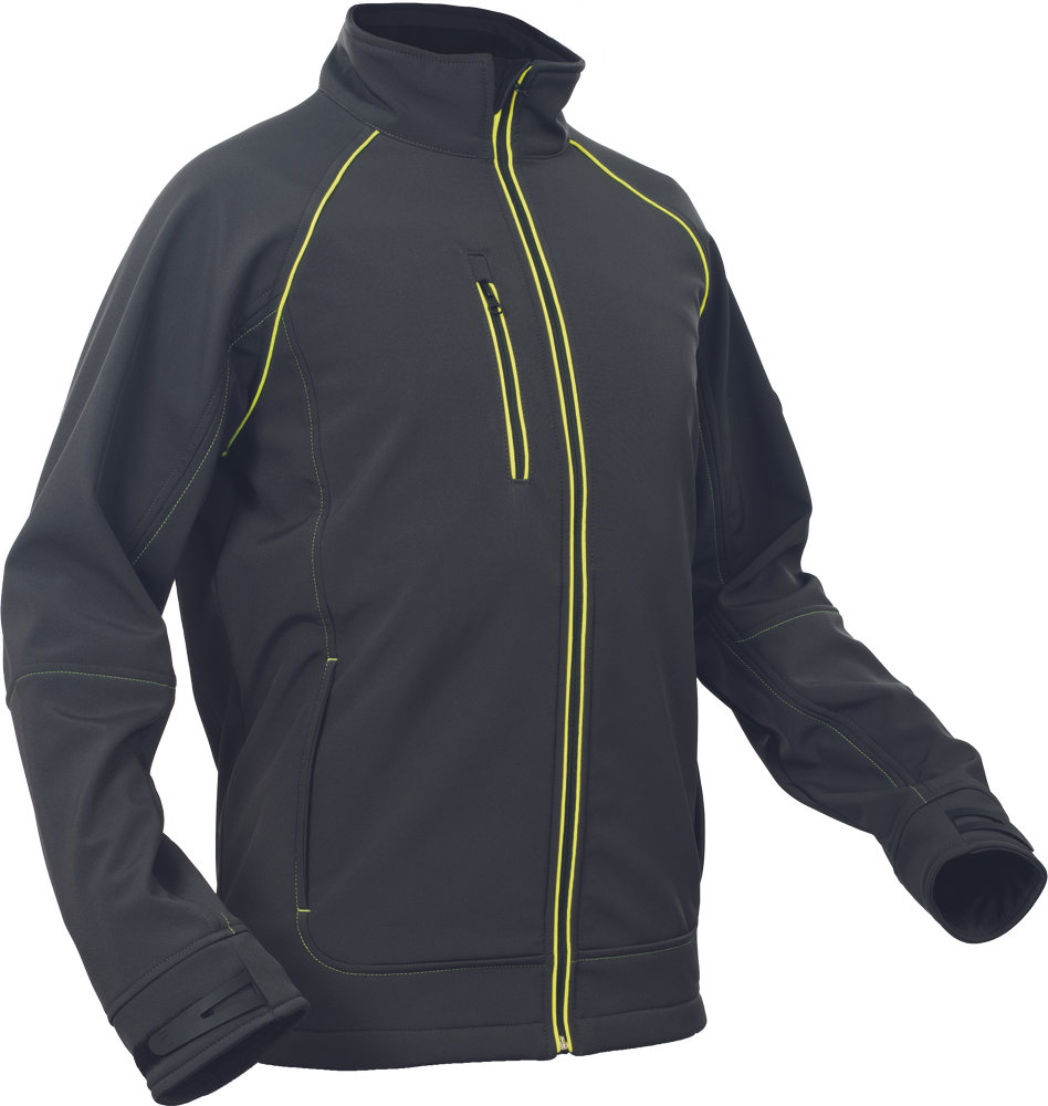 Куртка SHELDON softshell антрацит-желтый Куртка SHELDON softshell антрацит-желтый