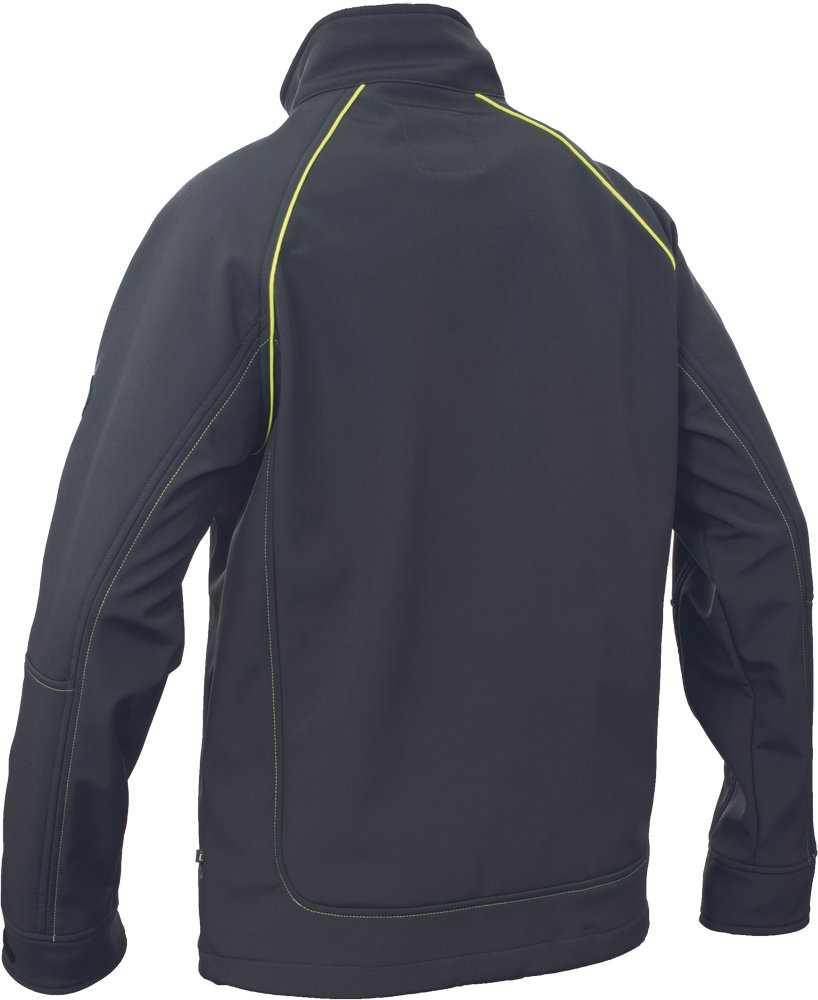 Куртка SHELDON softshell антрацит-желтый Куртка SHELDON softshell антрацит-желтый