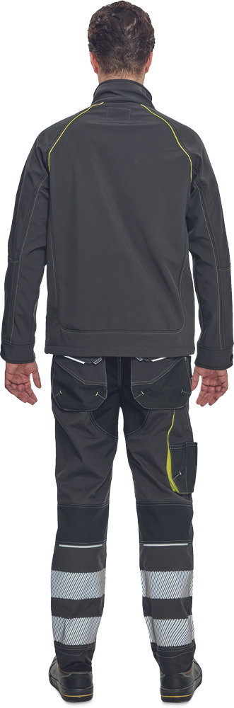 Куртка SHELDON softshell антрацит-желтый Куртка SHELDON softshell антрацит-желтый