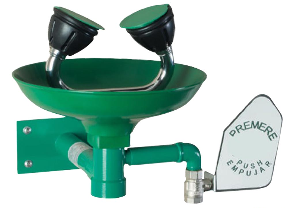 Настенное средство для промывания глаз EYEWASH-WBC05 Настенное средство для промывания глаз EYEWASH-WBC05
