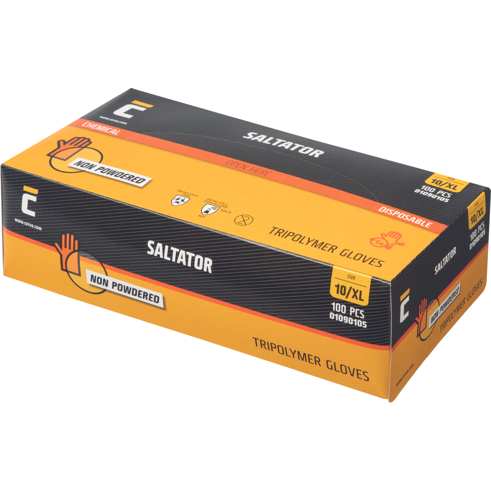 Одноразовые перчатки SALTATOR Одноразовые перчатки SALTATOR