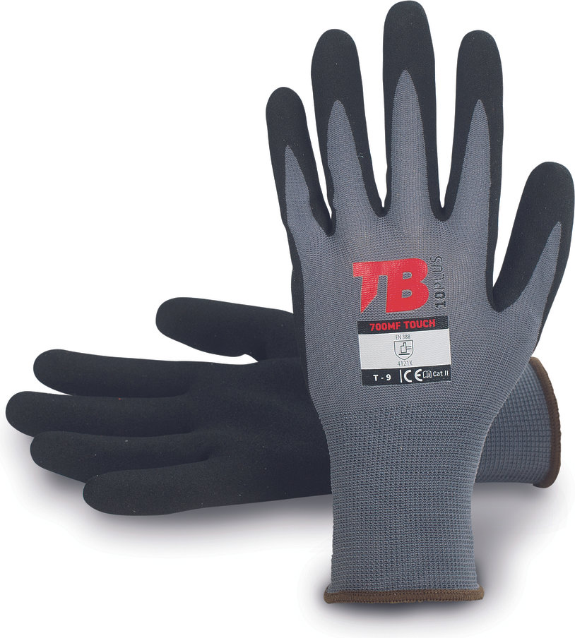 Перчатки TB 700MF TOUCH покрытые нитрилом