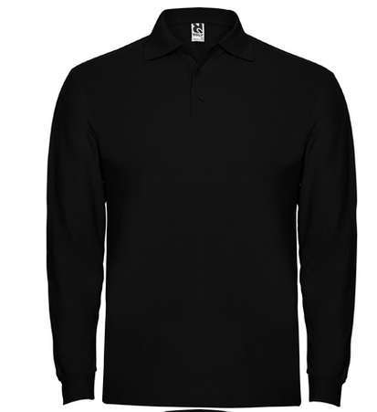 Рубашка-поло c длинным рукавом ESTRELLA L/S Черные