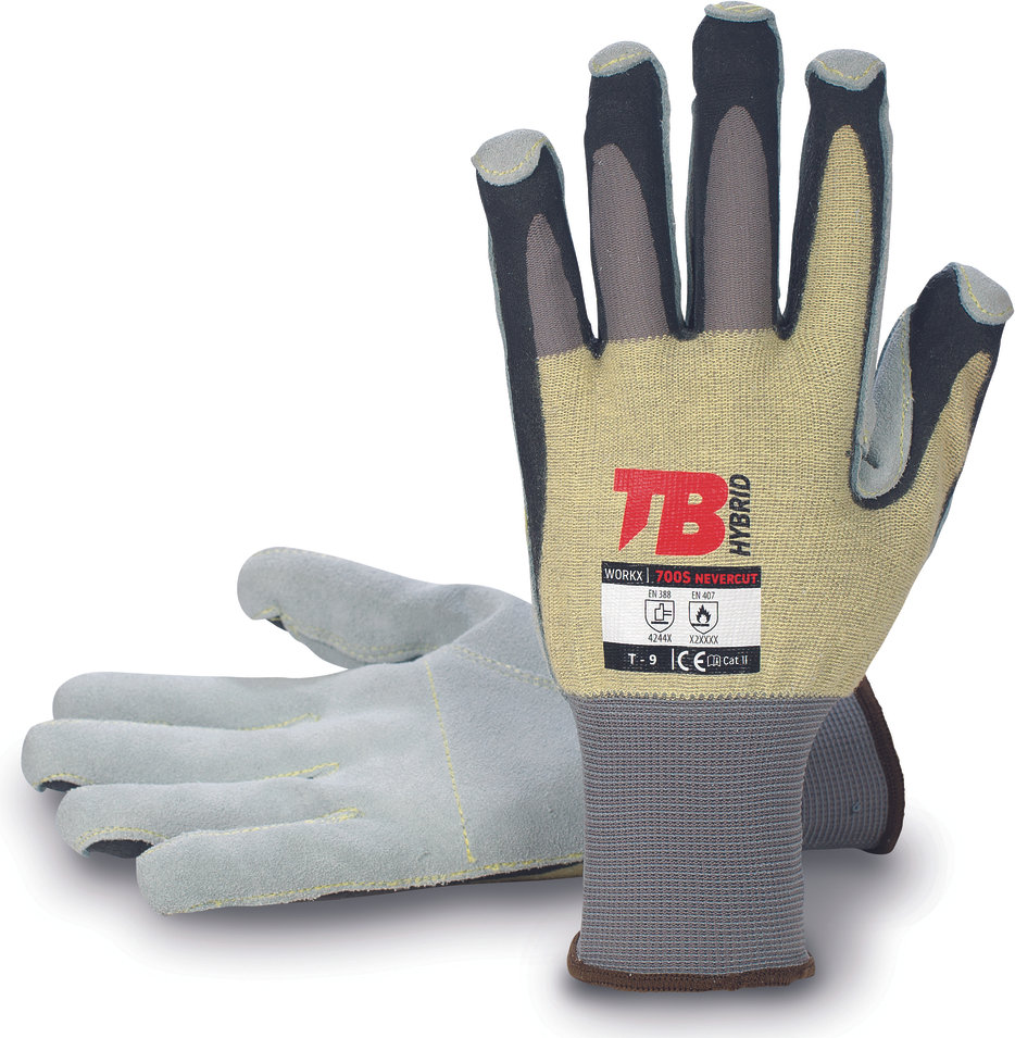 Термостойкие перчатки TB 700S NEVERCUT