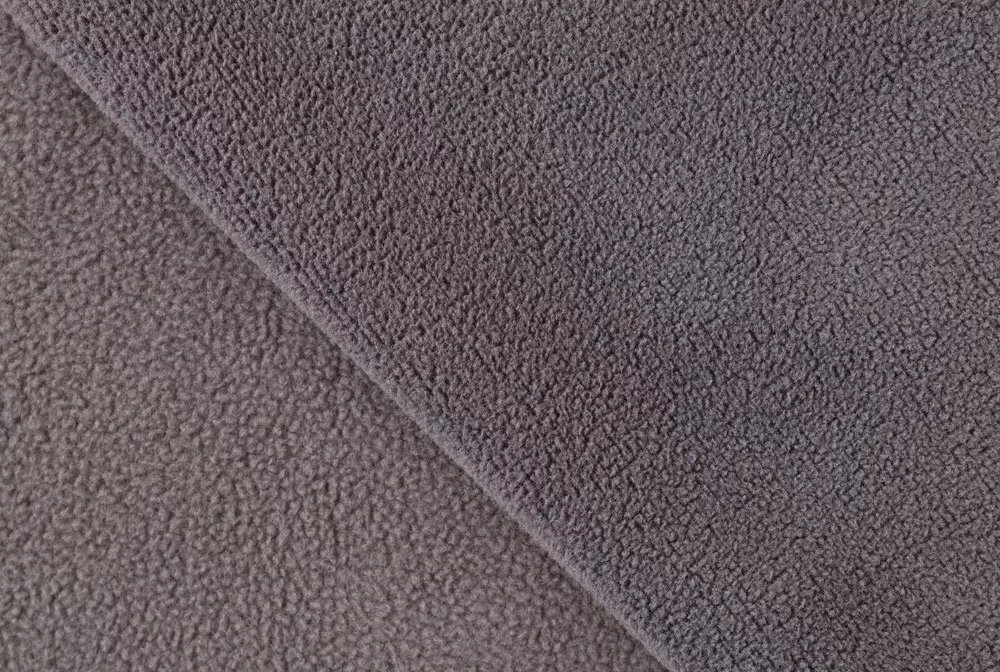 AMAMI FLEECE-370 Dark Grey #8 (370gsm | 97% Polyester 3% Spandex | knitted fabric)