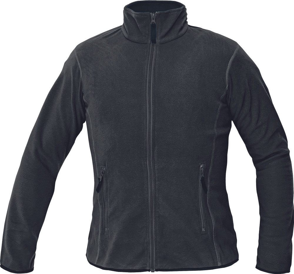 Флисовый женский батник Gomti - Черный Флисовый женский батник Gomti - Черный