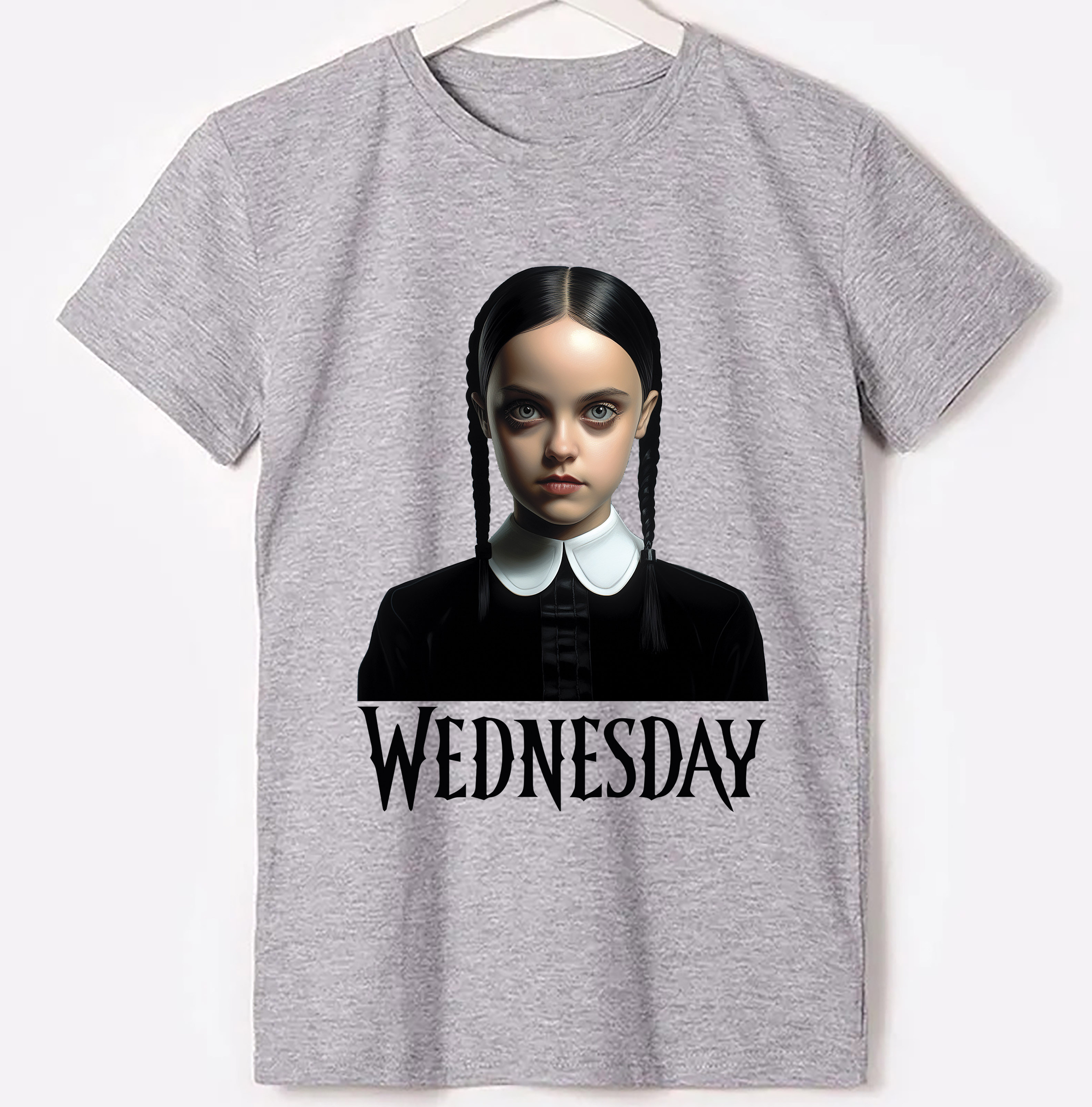 Детская футболка с принтом Wednesday