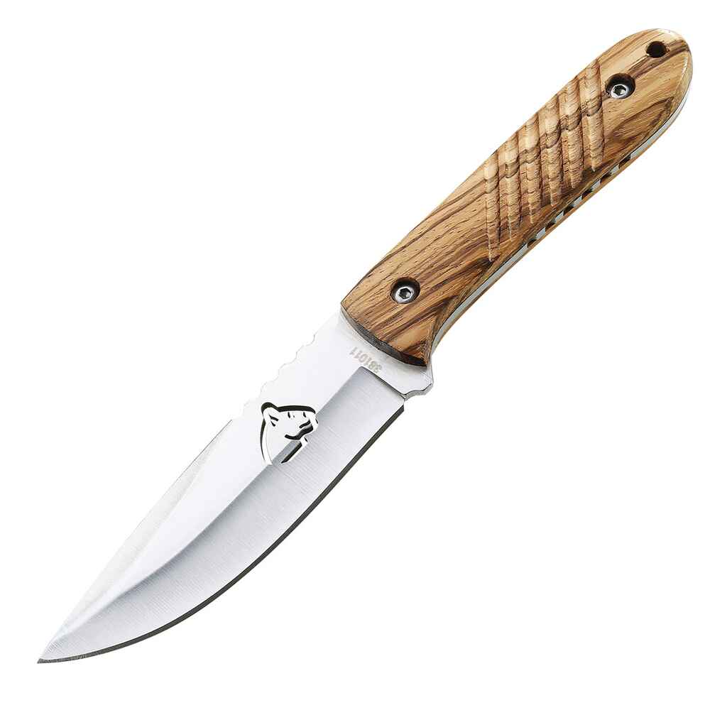 Нож PUMA TEC belt knife (Zebrano wood)