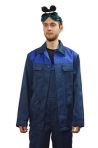 Костюм темно-синий 003 (куртка+полукомбинезон)