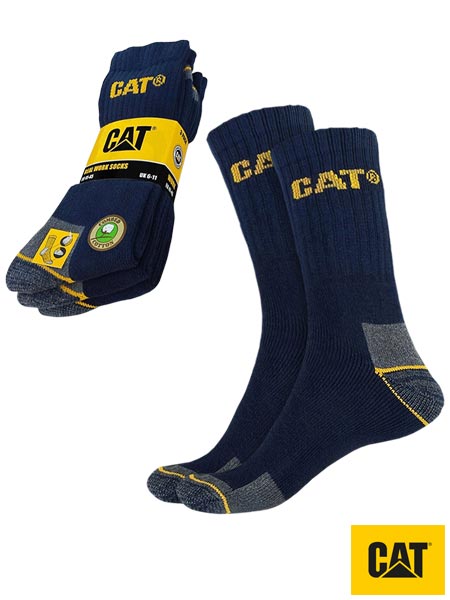 Носки высокие CAT-SOCKS - Синие