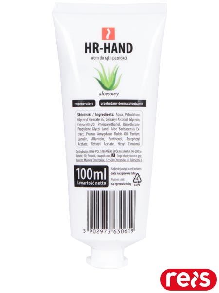 Крем для рук HR-HAND-ALO - Алоэ