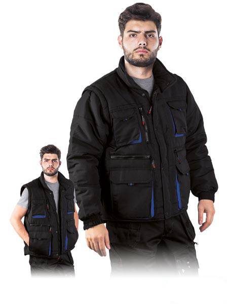 Куртка защитная утепленная 2в1 CZAPLA2 - Черная