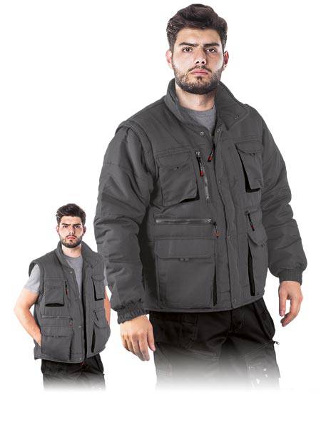 Куртка защитная утепленная 2в1 CZAPLA2 - Серая