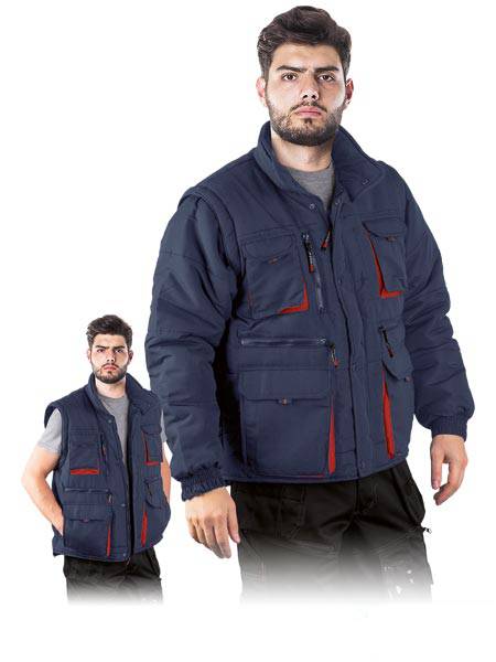 Куртка защитная утепленная 2в1 CZAPLA2 - Темно-синяя