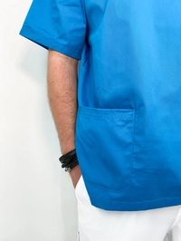 PANACEA Медицинская рубашка - Светло-синий