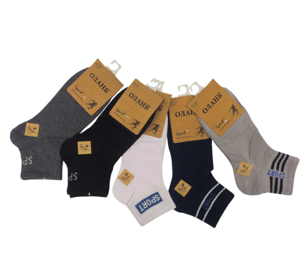 Летние высокие носки ОЛАНЬ SPORT