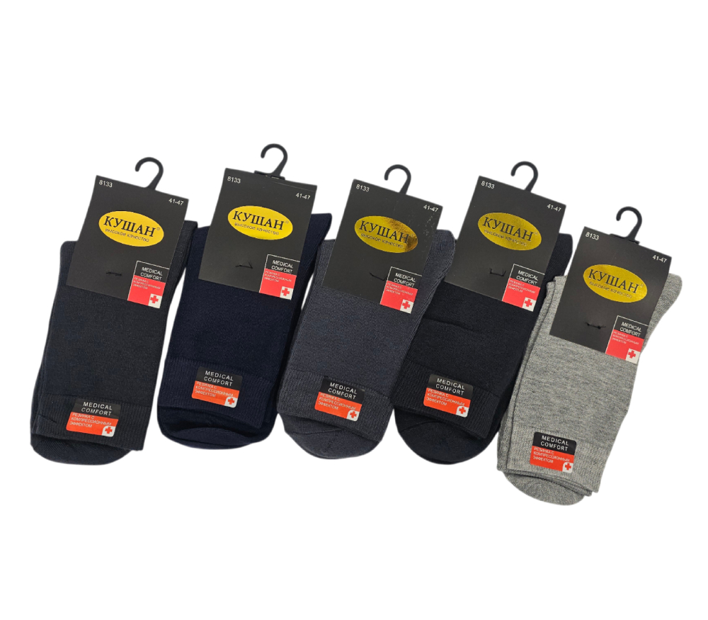 Высокие летние носки КУШАН Medical comfort