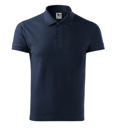 Футболка поло COTTON - Темно-синий (navy blue)