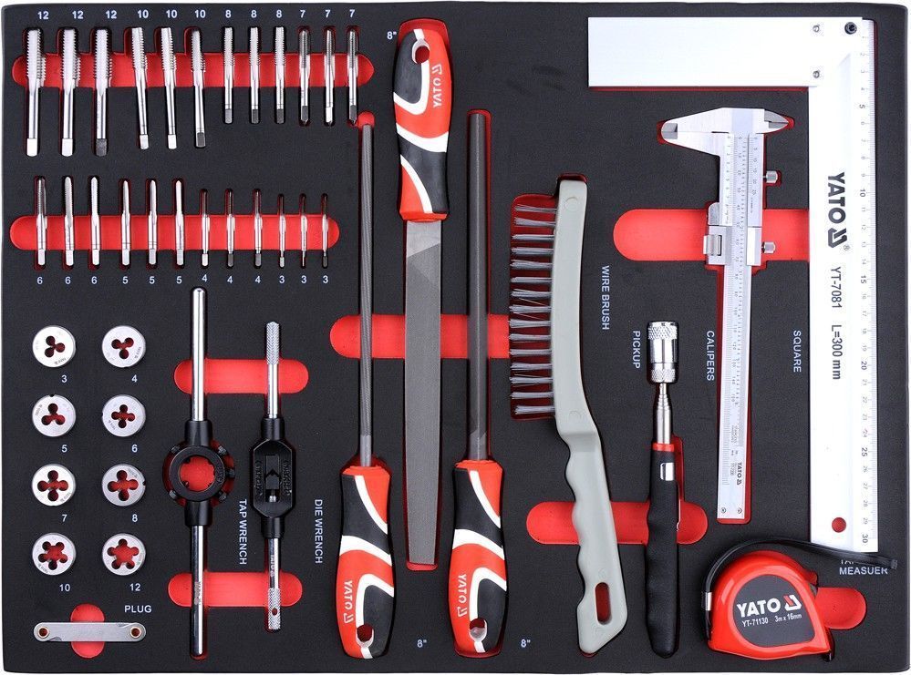 Ящик с инструментом Yato 211 ед.