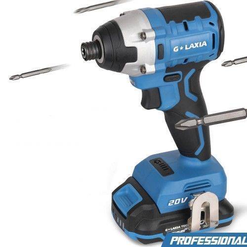 Ударный шуруповерт GaLAXIA Brushless 20V, 200Nm