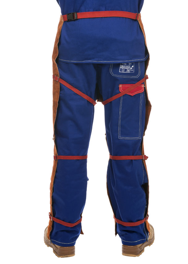 Сварочные накладки на ноги Lava Brown™44-7440 из воловьего спилка, длиной 102 см