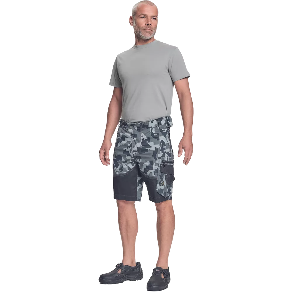 Шорты NEURUM CAMOUFLAGE антрацит