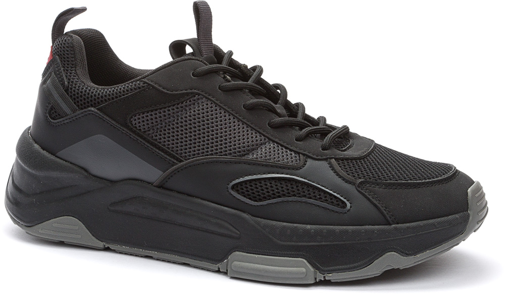 Мужские кроссовки 457028/02-02W - черные