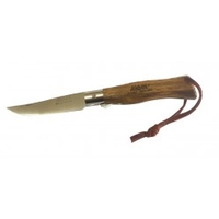 2147 MAM POCKET KNIFE WITHOUT TIP WITH BLADE LOCK AND OLIVE WOOD HANDLE