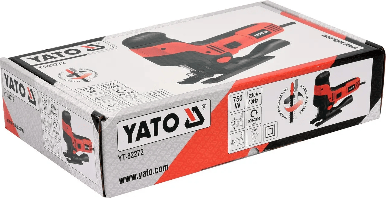 Электрический вертикальный лобзик 750Вт YATO