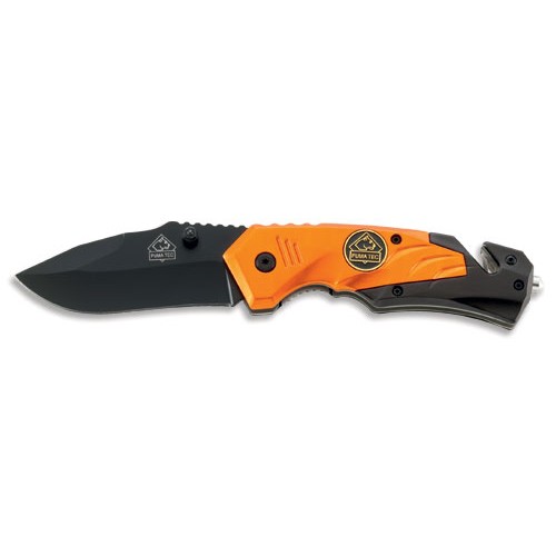 Нож Puma Solingen TEC one-hand reascue orange